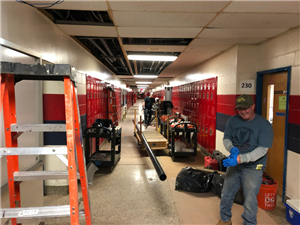 Red Lockers 